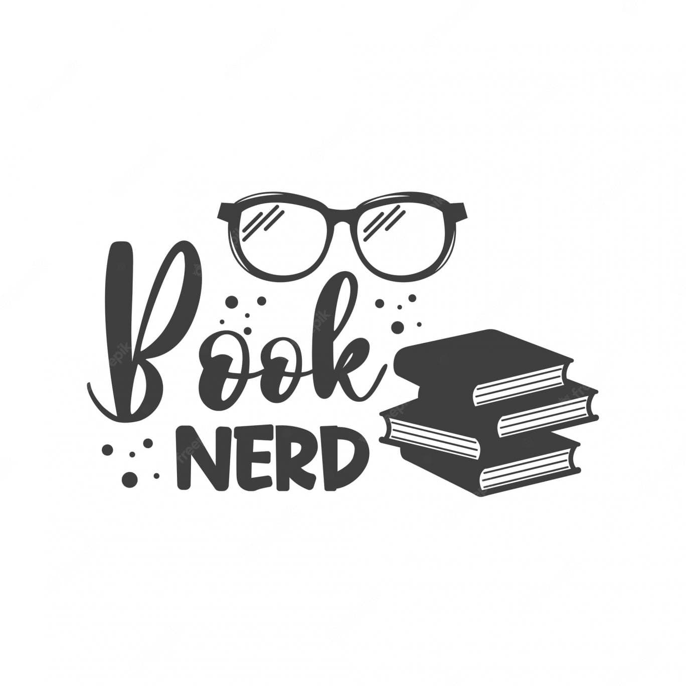 book nerd slogan inscription vector quotes reading phrase inspirational slogan 131256 852