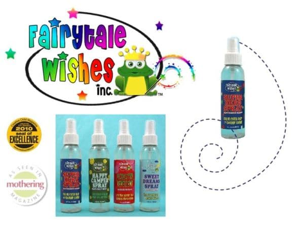 fairytale wishes logo and sprays