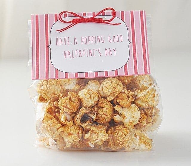 printable popcorn label