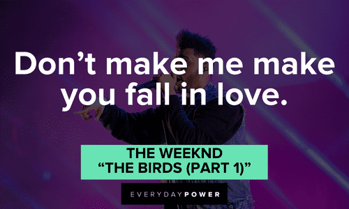 the weeknd quotes on love