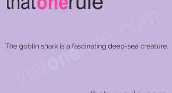 Goblin Shark Facts – Unveiling the Mysteries of this Fascinating Deep-Sea Creature