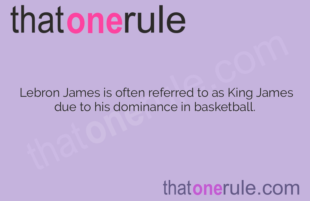 Interesting Facts About LeBron James