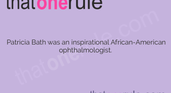 Interesting Facts about Patricia Bath