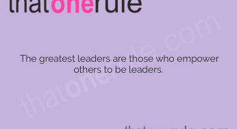 Quotes that define a good leader